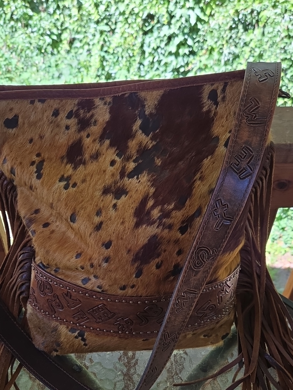 American Darling Fringe Hair Concealed Carry Bag - Picture 2 of 8
